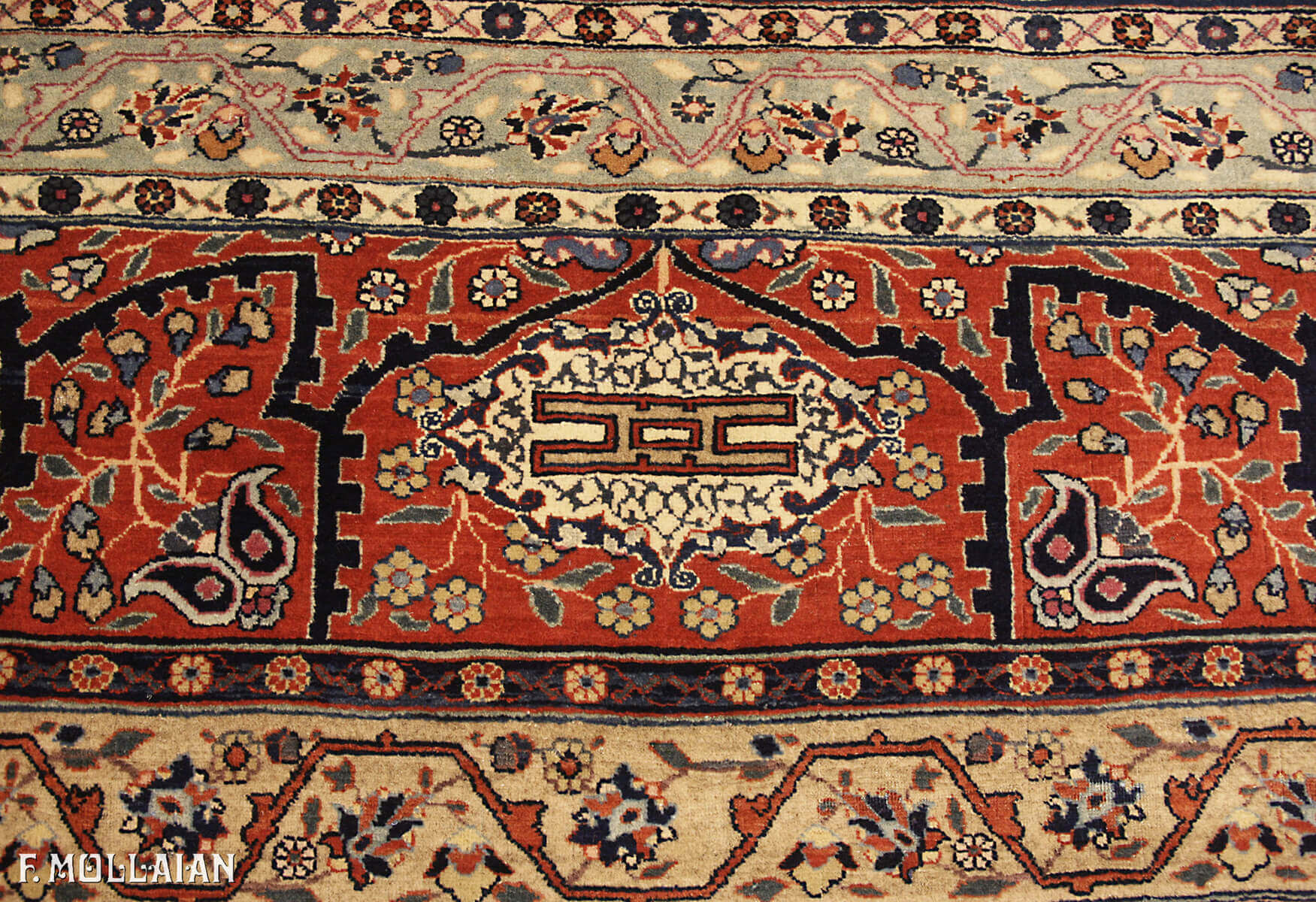 Antique Persian Tabriz Carpet n°:20796096